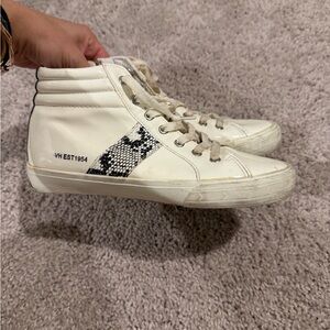 Vintage Havana Cream and Black Sneakers